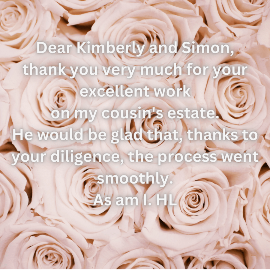 Testimonial recognition for great service